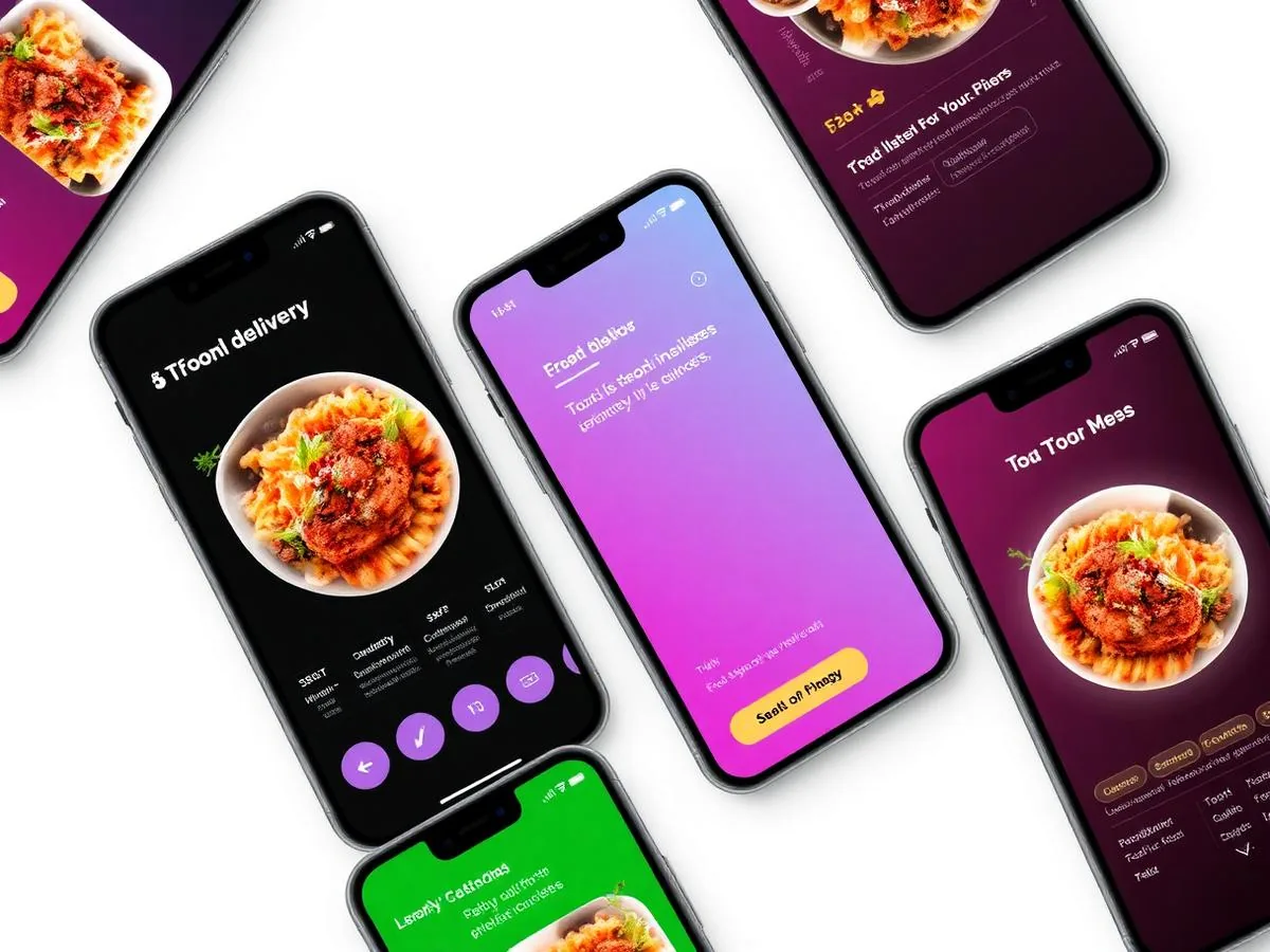 Foodly — Food Delivery mobile app designed by SK Prime Digital
